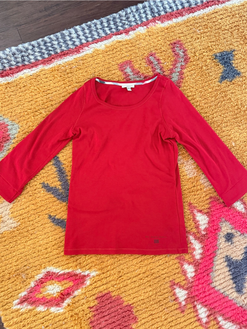 Authentic burberry Brit 3/4 length cotton shirt
